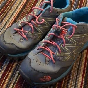 North Face Hiking Shoes Girl Size 4